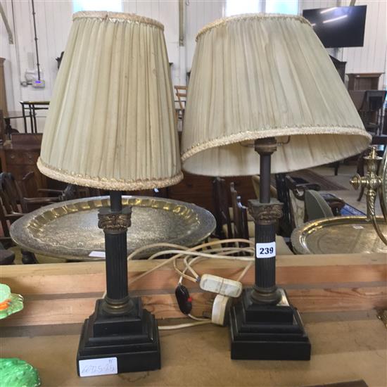 Pair of lamps